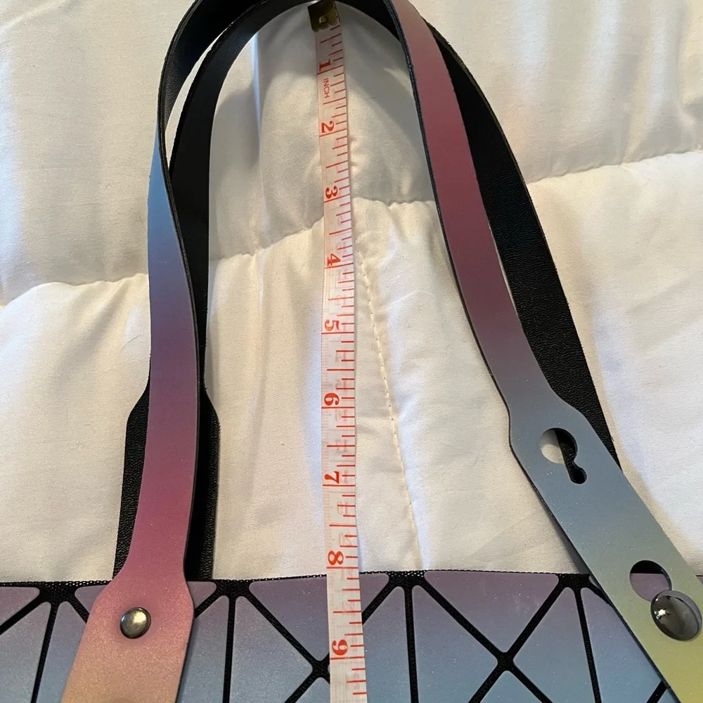 Geometric Holographic Tote - Picture 7 of 9